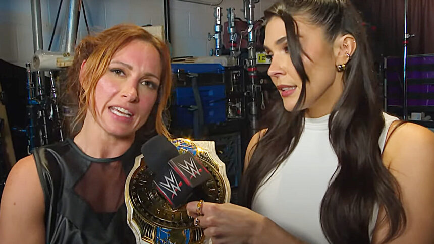 Becky Lynch declares goat status to celebrate the 10th anniversary of WWE Call Up
