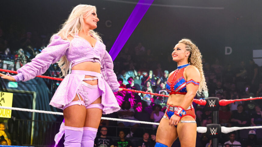 Blake Monroe Mocks's fellow WWENXT star Jordynne Grace look