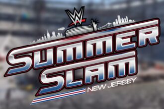 Construction of WWE Summerslam at MetLife Stadium begins