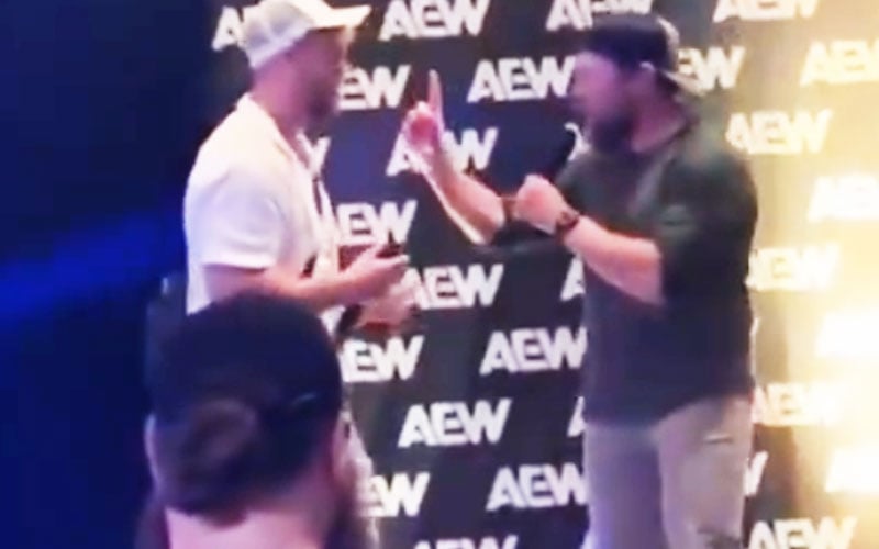 Brian Danielson and Will Osprey perform Backstreet Boys songs on AEW Starrcast Karaoke