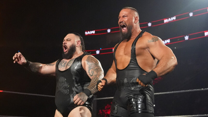 Bron Breakker & Bronson Reed destroys Roman rule with multiple finishers in WWEAR