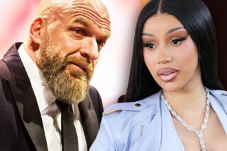 Cardi B gives hints on triple h. She's ready to step into the ring