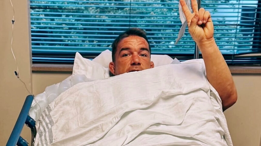 Chad Gable has undergone surgery normally and promises to come back soon