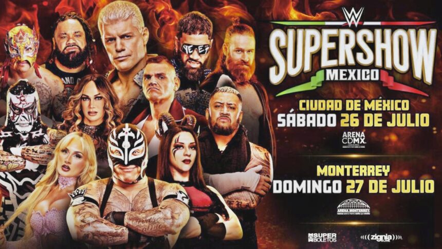 WWE Supershow Mexico offers championship action in Mexico City
