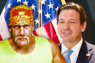 DeSantis suffocates Hulk Hogan remembers as "our superhero", protesters confuse the compliment