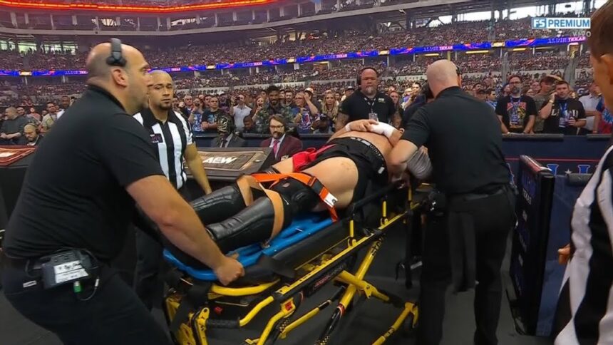 Why Samoa Joe stretches and contracts all