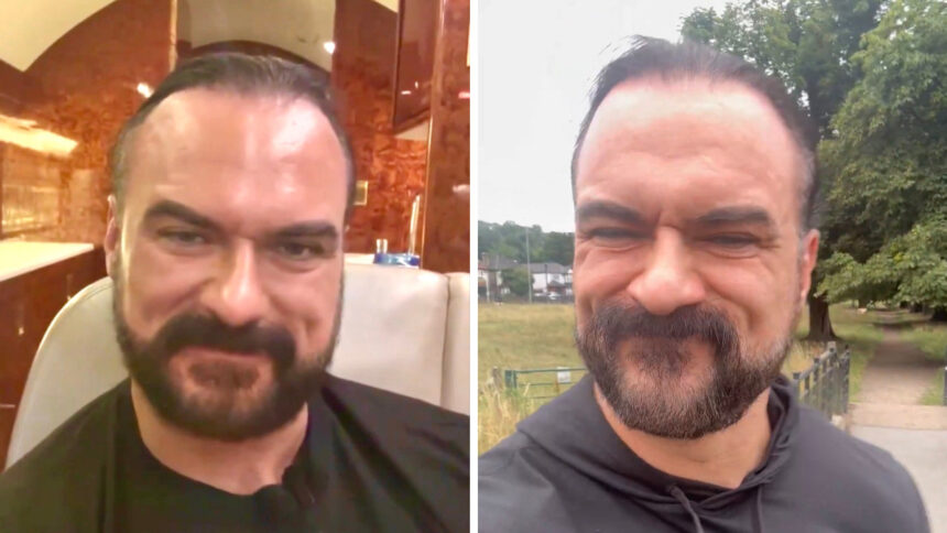 Drew McIntyre's update stuck in the UK due to passport issues