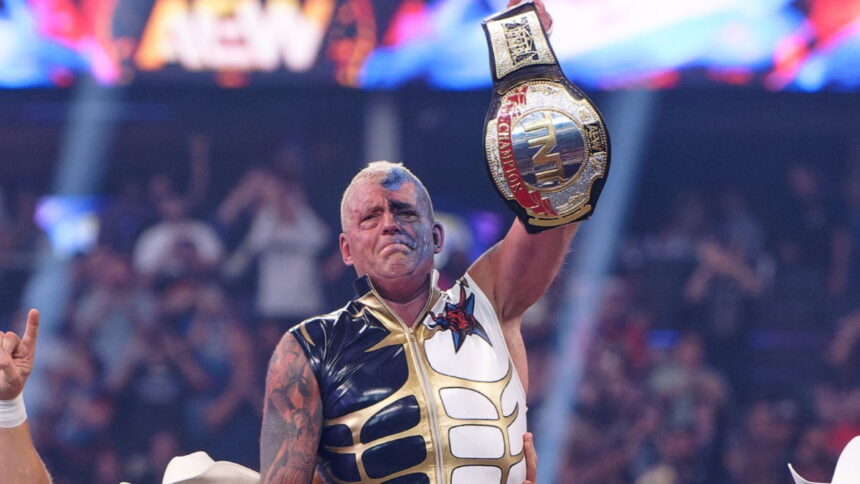 Dustin Rhodes Shares Heartfelt Reaction To First AEW Singles Championship Win