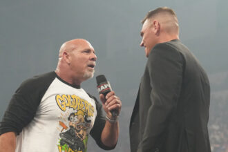 Goldberg is heading towards Gunther on WWE RAW before the SNME title match, almost hit Spear