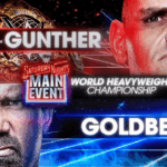 Goldberg is working on Gunther as his final opponent