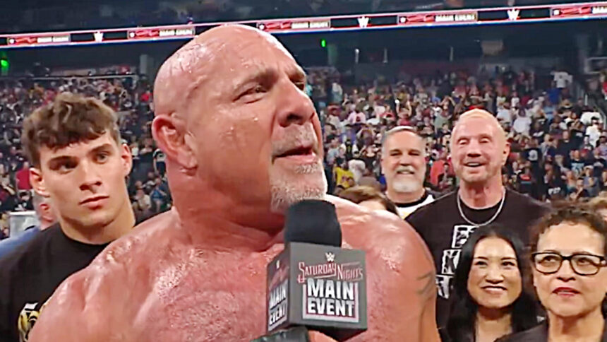 Internal reactions to Goldberg's SNME speech have been cut short during the broadcast