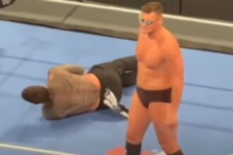 Gunther destroys Jey Uso after WWE Smackdown before passing through the table