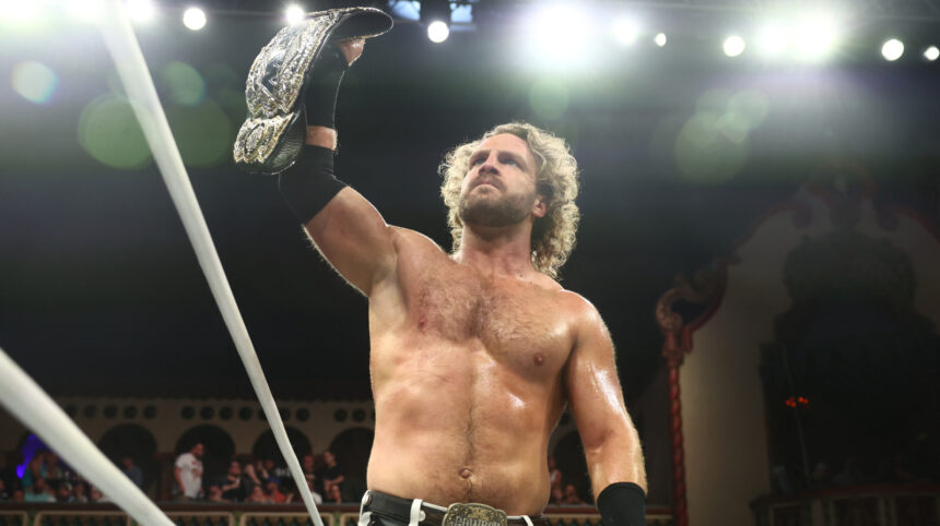 Hangman Page wins an AEW world title rematch with John Moxley in the middle of Dynamite