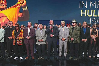 Hulk Hogan was awarded with 10 Bell Salute and Tribute Video on WWE Smackdown