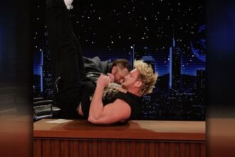 Jelly Roll Chalk Slam Logan Paul Through Wild Jimmy Kimmel Live Brawl Interview Table