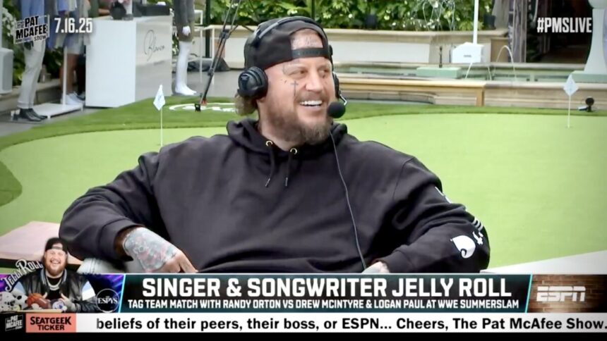 Jelly Roll reveals the residency of the secret WWE Performance Centre ahead of SummerSlam