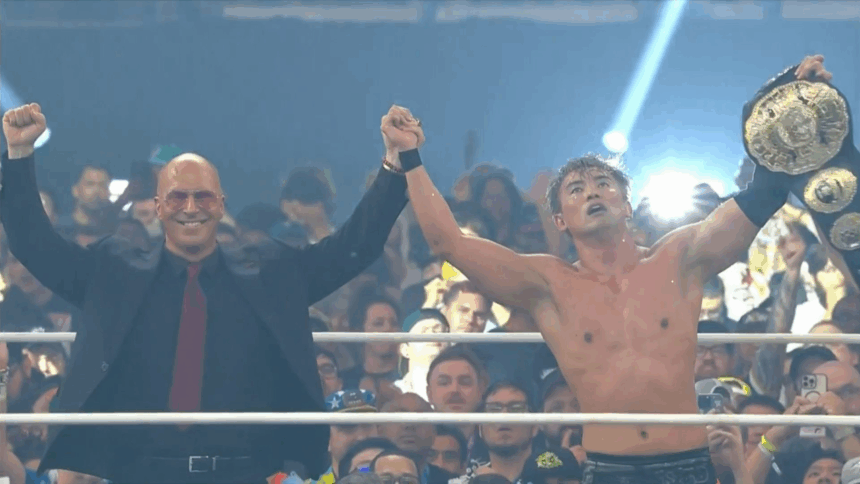 Kazuchika Okada will become the first unified champion