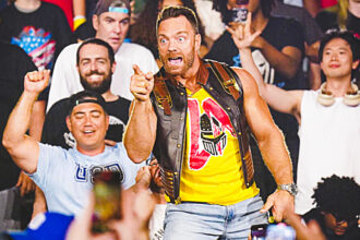 LA Knight is confident like a showdown from WWE SNME SETH Rollins