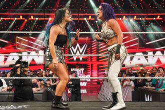 Lyra Valkyria & Bayley will disrupt around the ring after the WWE Raw Contender match ends in a draw