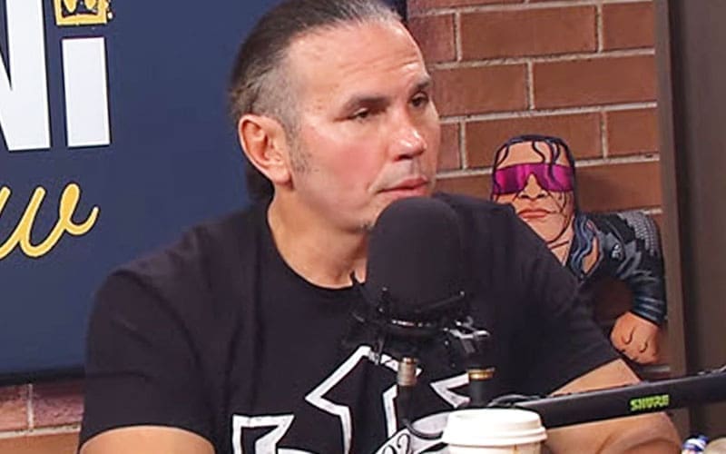 Matt Hardy argues that Aew's presence encouraged WWE to work with outside companies