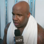 Moose was injured early in the TNA Slami Barry title match
