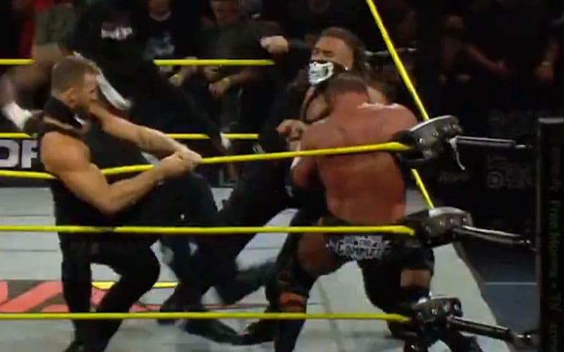 NXT's DarkState invades TNA and destroys Matt Cardona after a shocking match
