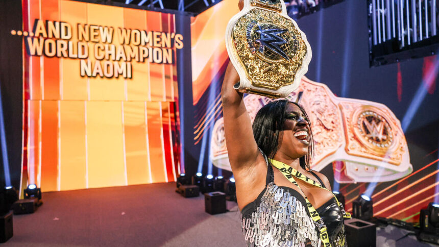Naomi clarifies the status of the WWE brand after the world title wins
