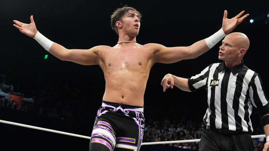 Nick Wayne remembers the nerves that took part in AEW