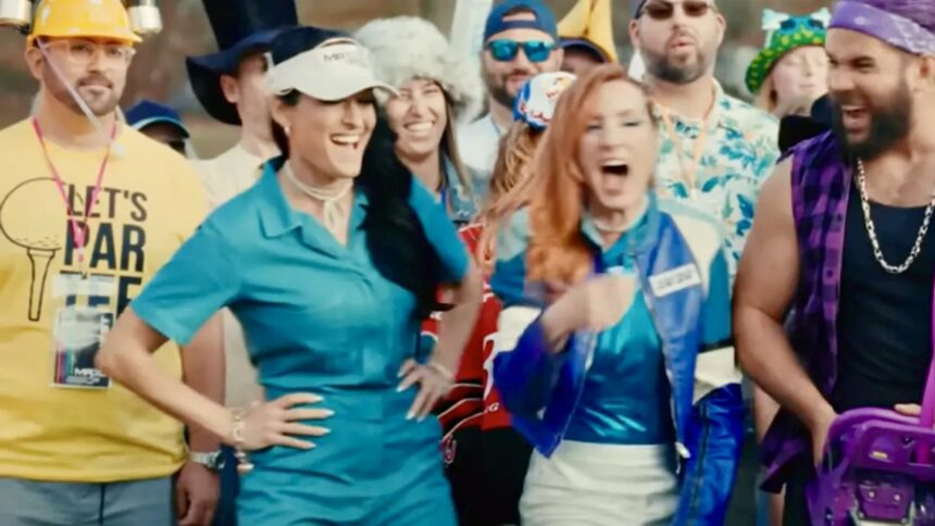 Nikki Bella credits Becky Lynch's friendship as the best part of the Happy Gilmore 2 experience
