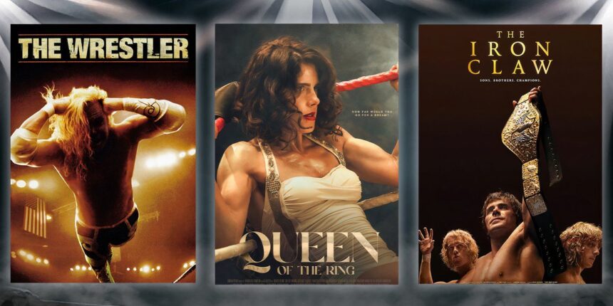 All feature films on the ranked wrestling business