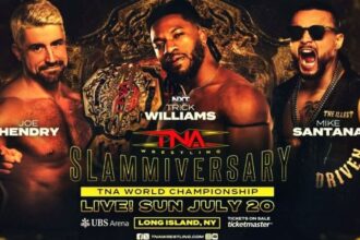 Results, highlights, and key moments from TNA Slammiversary on July 20, 2025