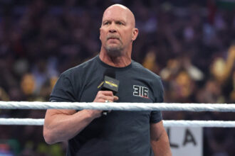 Rikis suggests that Steve Austin is facing this WWE legend