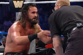 WWE Seth Rollins' latest after injury in the main event on Saturday night