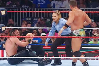 Seth Rollins was injured in the main event of WWE Saturday Night