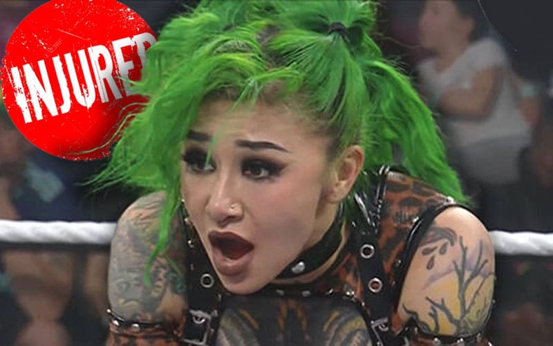 Shotzi Blackheart breaks out of indie booking due to injury