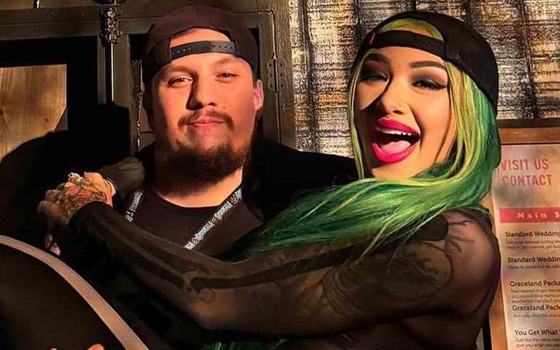 Shotzi Blackheart says her husband has become her "business partner" after the WWE exit