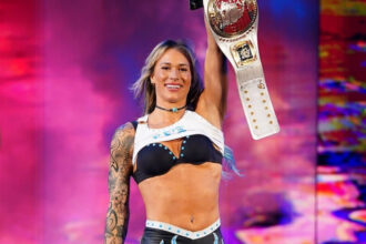 Sol ruca holds WWE NXT Women's North American Title at Great American Bash 2025