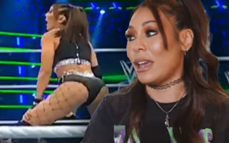 The sewing machine explains why she created the "long back attack"