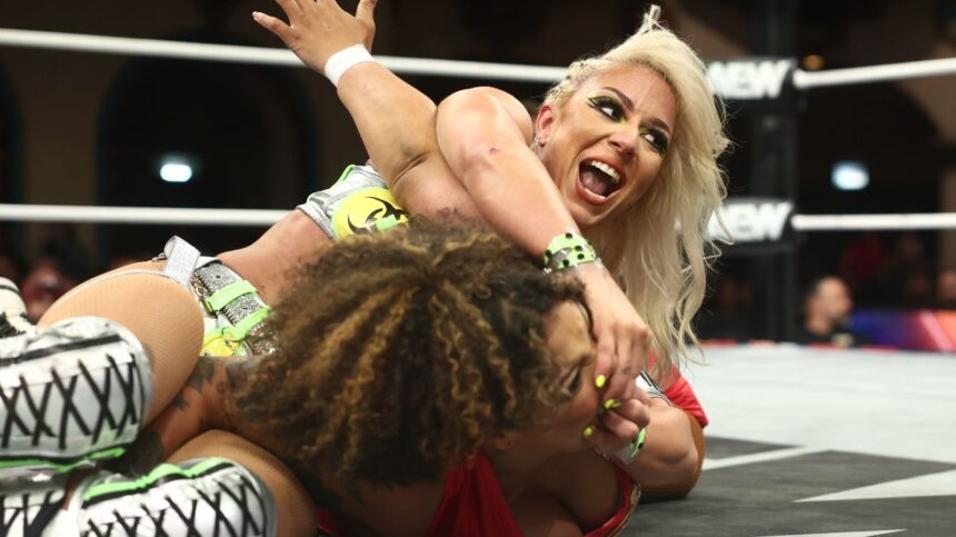 Thekla receives "All Elite" graphic from Tony Khan 45 days after her AEW debut match