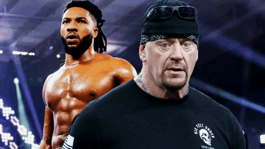 Trick Williams warns the Undertaker in front of their face
