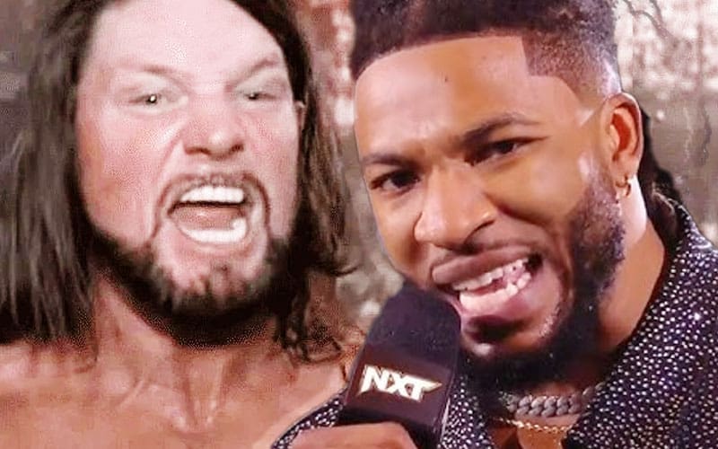 Trick Williams claims that AJ Styles is only coming back as they're getting hot again