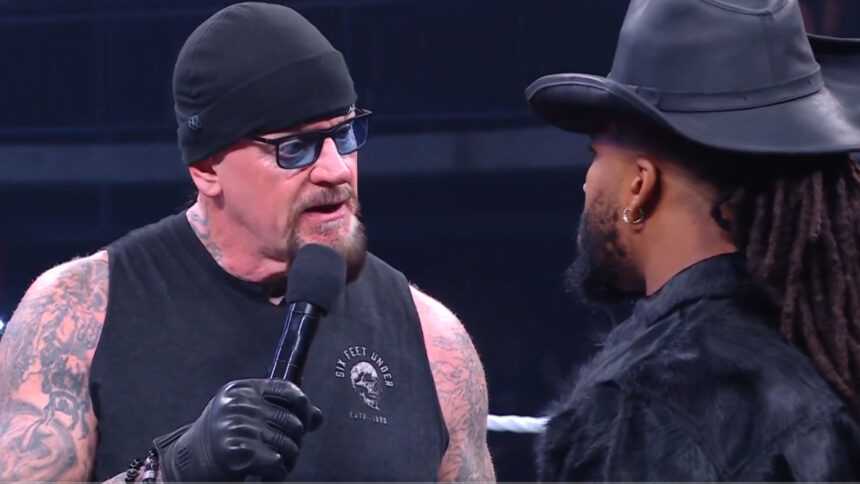 Undertaker will become physical in the WWE NXT conflict