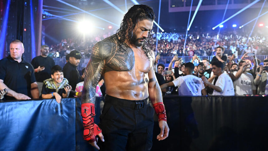 Roman Reigns has been promoted for the WWE event