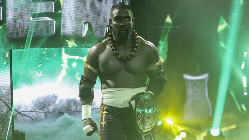 Set for title defense at WWE NXT Champion OBA FEMI GAB