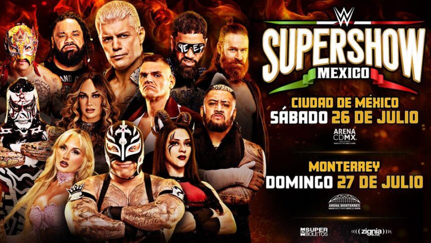 WWE surpasses Mexico as a result of Monterrey