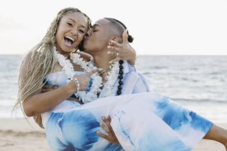 WWE stars Carmelo Hayes and Kelani Jordan announce their engagement