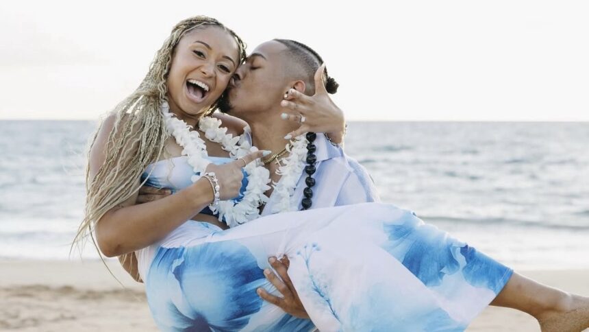 WWE stars Carmelo Hayes and Kelani Jordan announce their engagement