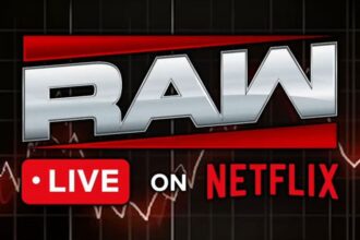 WWE RAW Rank #6 on Netflix on July 7th