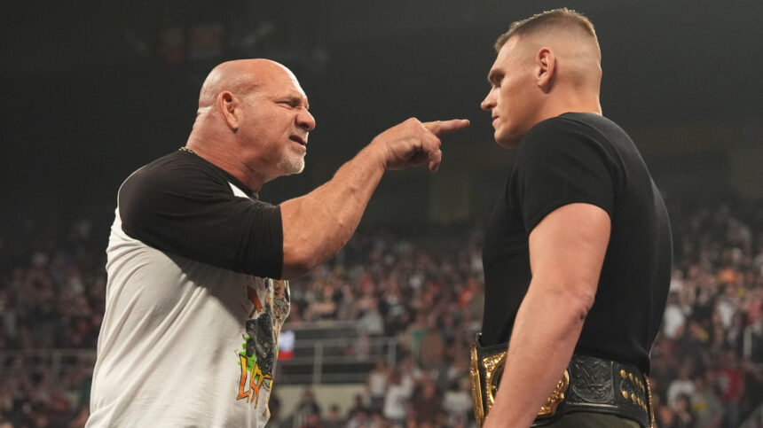 WWE SNME Gunther Layout How Bully Produces Goldberg Vs