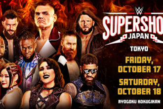 WWE will return to Japan at the October Super Show event in Tokyo's Sumo